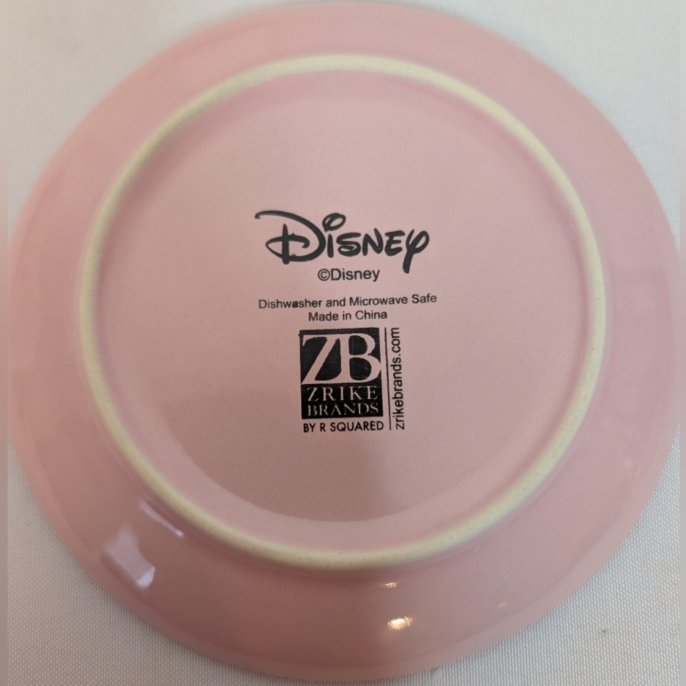 Disney Minnie Mouse Pink and Black Halloween Plates set Of 4 NWT - Picture 8 of 9